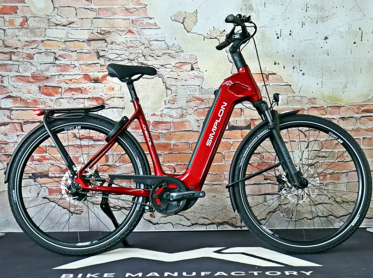 Simplon Chenoa :e Low Premium+ Rohloff E14 2.0 Ruby Red (Glossy) / Silver Grey (Glossy) – Ansicht 4