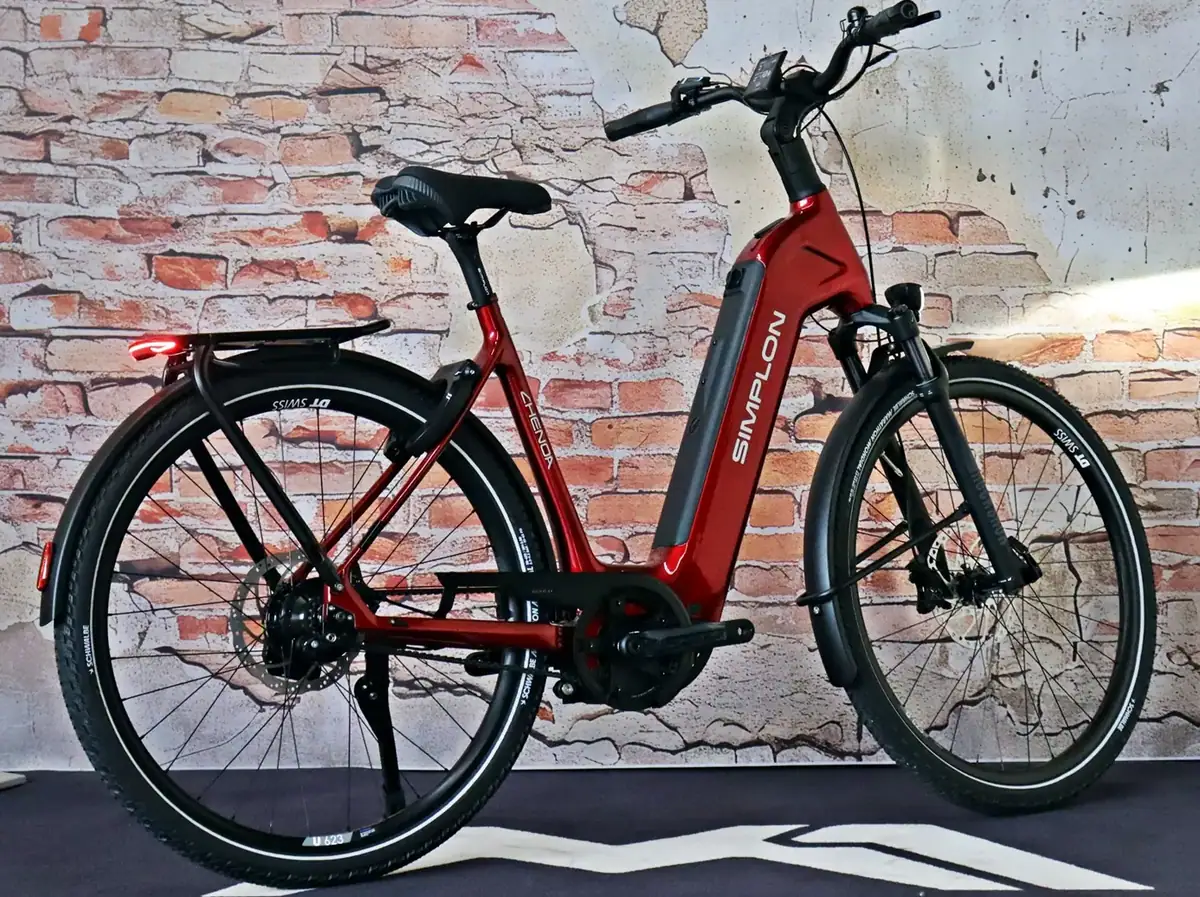 Simplon Chenoa :e Low Premium+ Rohloff E14 2.0 Ruby Red (Glossy) / Silver Grey (Glossy) – Ansicht 5