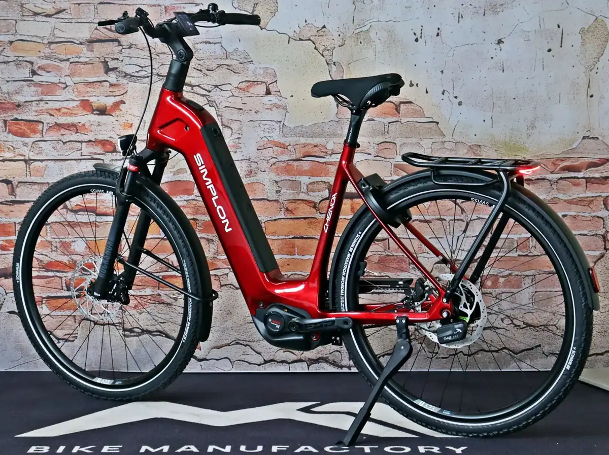 Simplon Chenoa :e Low Premium+ Rohloff E14 2.0 Ruby Red (Glossy) / Silver Grey (Glossy) – Ansicht 6