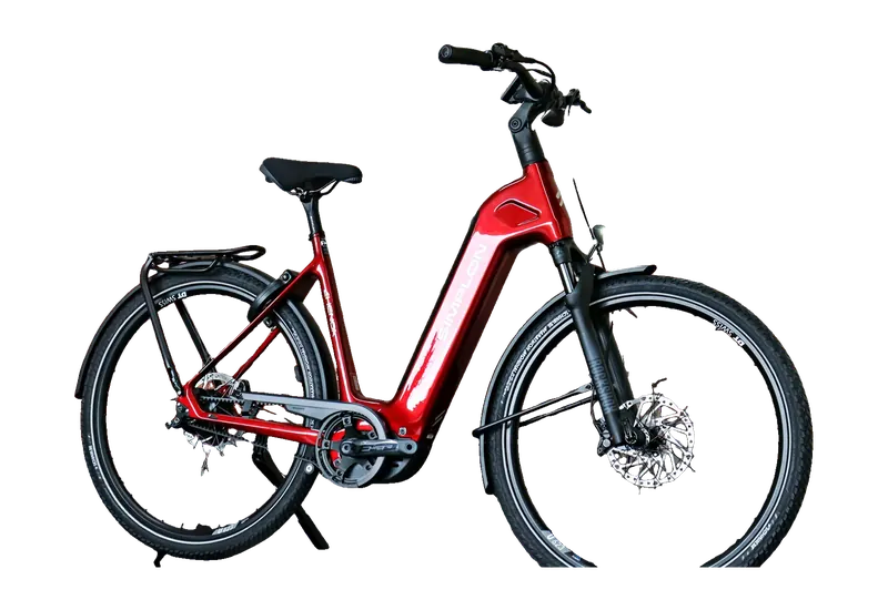 Simplon Chenoa :e Low Premium+ Rohloff E14 2.0 Ruby Red (Glossy) / Silver Grey (Glossy)